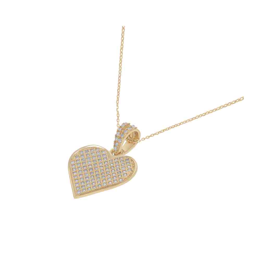 Diamond Heart  Pendant ER23020APD
